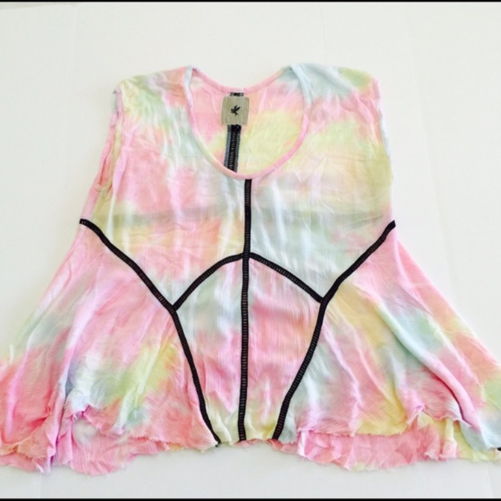 One Teaspoon Dirty Cash Sorbet Top